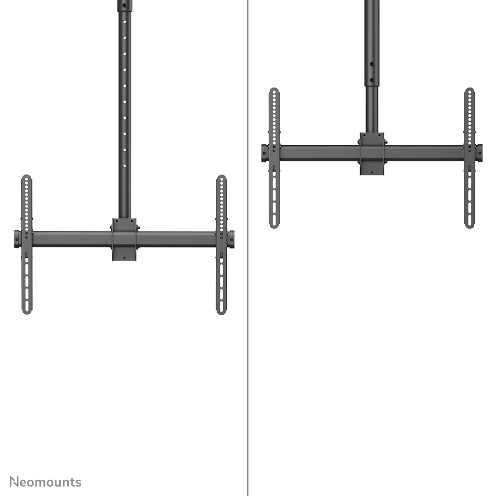 Neomounts CL35-440BL16XL Soporte de techo para monitor/TV 37-70" - alt. 250-300 cm